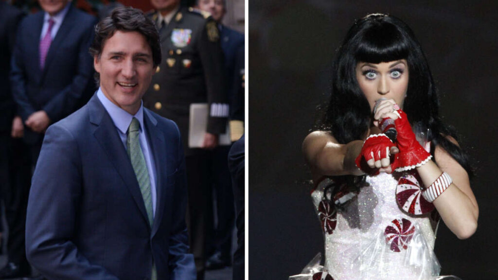 Katy Perry Justin Trudeau