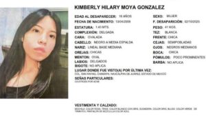 Minutos antes de desaparecer: los videos que siguen el rastro de Kimberly en Naucalpan