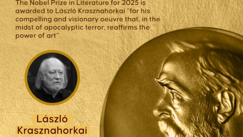 László Krasznahorkai gana el Nobel de Literatura 2025