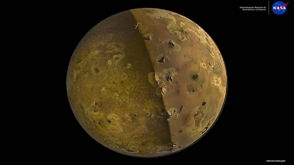 Luna Ío de Júpiter tiene 7 volcanes activos; UNAM colabora con técnica especial de IA