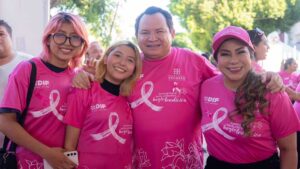 Macroclase por la prevención del cáncer de mama: Huacho