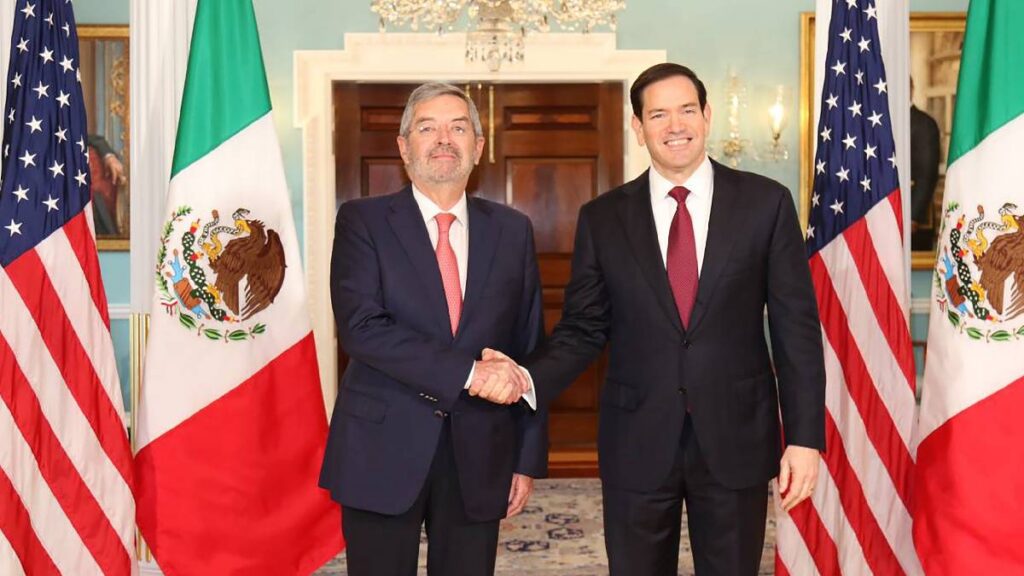 Marco Rubio y Juan Ramón de la Fuente