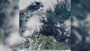 Impactantes imágenes satelitales de Melissa al tocar tierra en Cuba