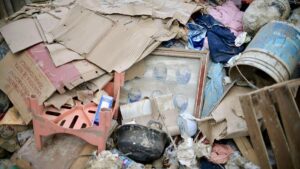 Poza Rica se hunde en basura tras desbordamiento del río Cazones