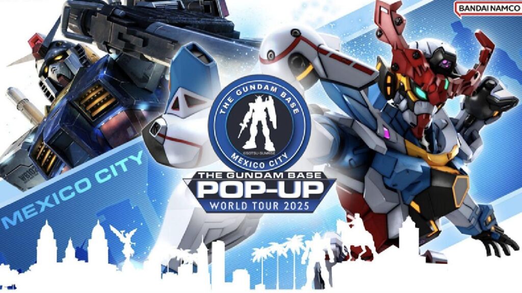 ¡Preparen sus mobile suits! La Gundam Base Pop-Up Store llega por primera vez a CDMX