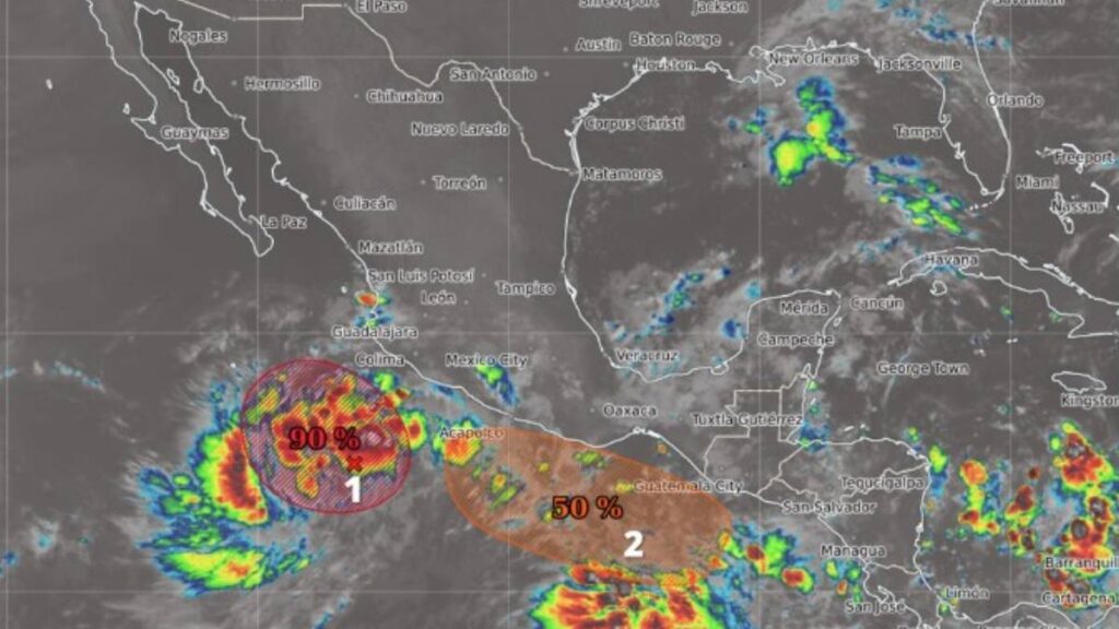 Priscila Posible Huracan Lluvias