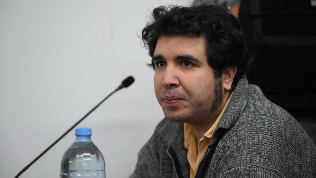 Fernando Sabag Montiel es condenado por intento de homicidio a Cristina Fernández. AFP