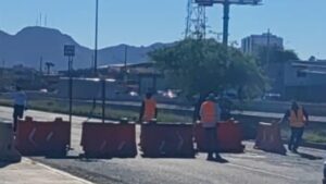 Rehabilitan colector en Las Quintas; cierran vialidad tres semanas en Hermosillo