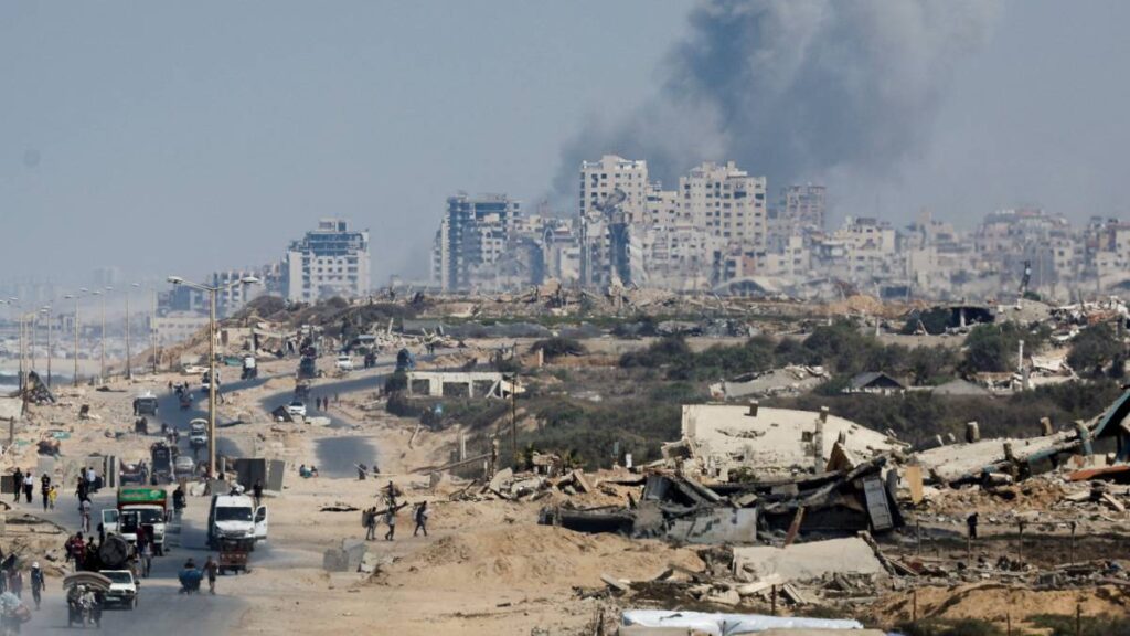 Gaza afectada por bombardeos de Israel.