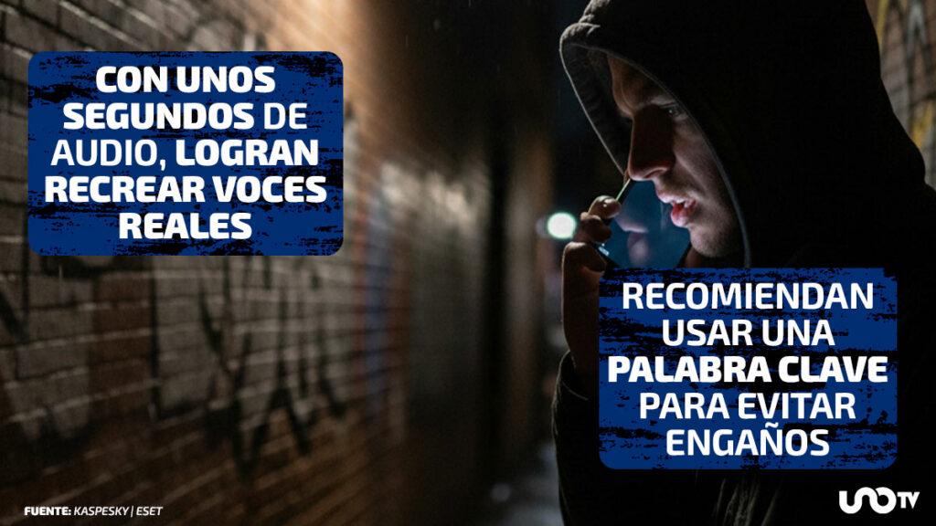 ¿Eres tu mamá? Clonan voces con IA para extorsionar, recomiendan usar palabra clave para no caer en llamadas falsas
