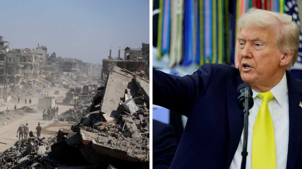 Trump advierte intervención para entrar y matar a Hamás