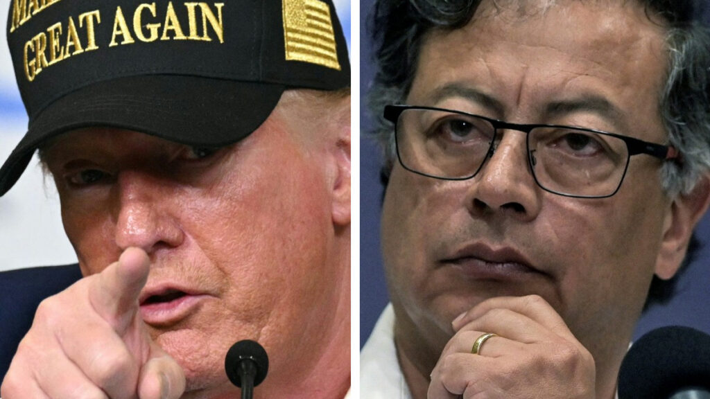Donald Trump Gustavo Petro Colombia