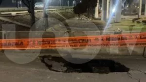 Segiagua repara grieta geológica en el Puente de la Concordia