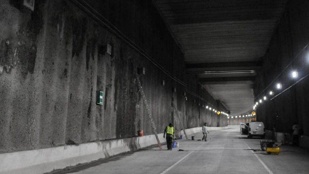 Cierre nocturno en Circuito Interior por obras en la Línea B