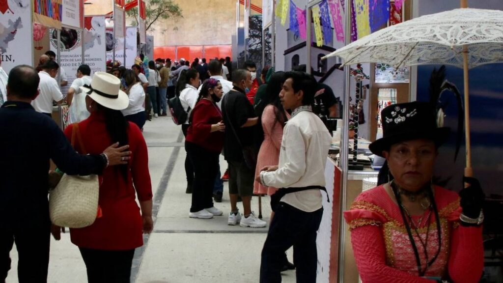 Último día del Tianguis Nacional de Pueblos Mágicos 2025 en Pachuca Hidalgo.