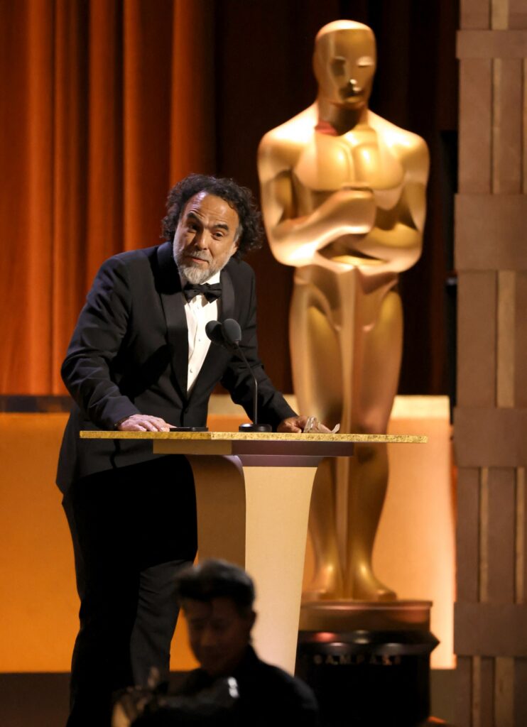 Alejandro González Iñárritu en los Governors Awards 2025