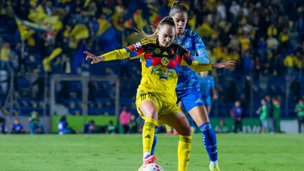 América deja escapar la ventaja en la ida de la final de la Liga MX Femenil
