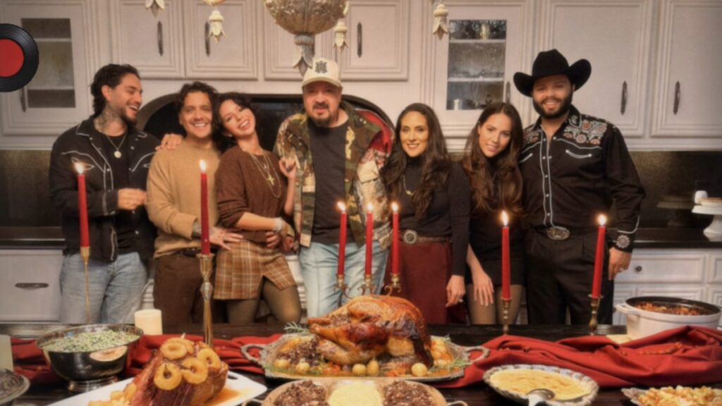Famosos que celebraron el Día de Acción de Gracias; ¡hasta Ángela Aguilar y Christian Nodal!