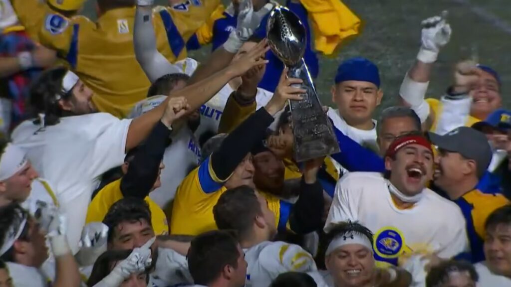 Los Auténticos Tigres vencen a los Borregos Monterrey y son campeones de la ONEFA