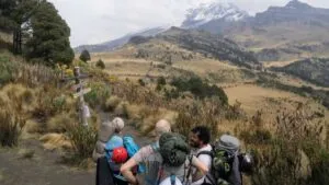 Video: estruendo del Popocatépetl hace huir a hombres y un perro