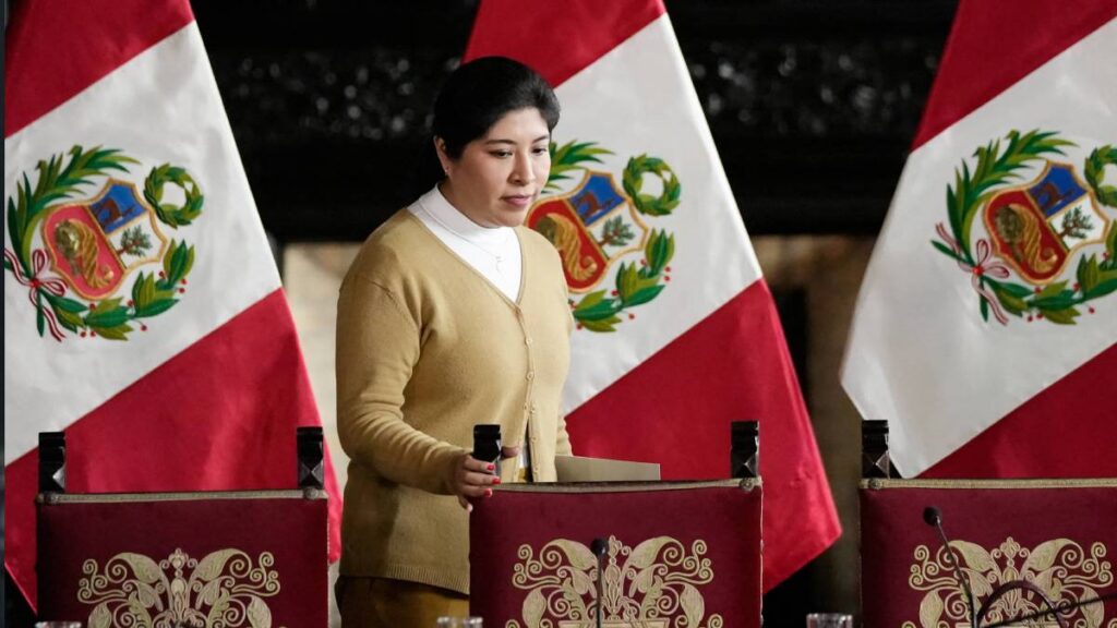 Betssy Chávez, ex primera ministra de Perú. Foto: Getty.