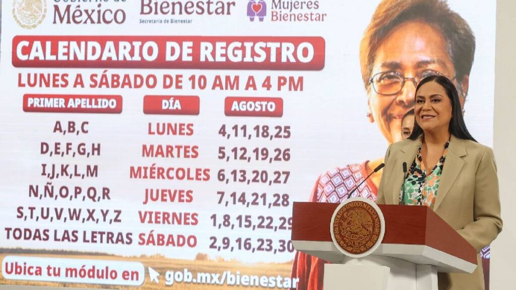 Del 3 al 27 de noviembre se paga el Bienestar; revisa el calendario oficial por letra de tu apellido.