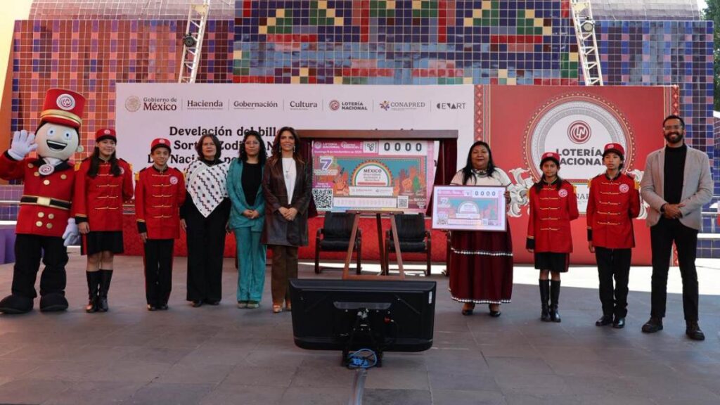 Conapred y Lotería Nacional lanzan billete por la igualdad y la no discriminación