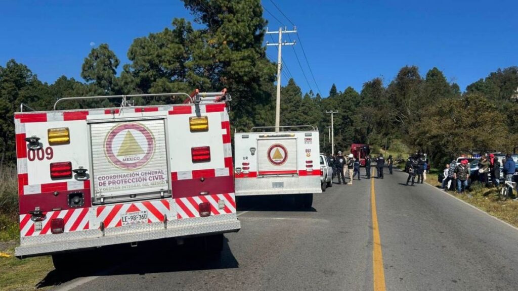 Accidente cerca de Chalma deja seis heridos.