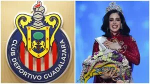 Chivas felicita a Fátima Bosch por ganar Miss Universo 2025