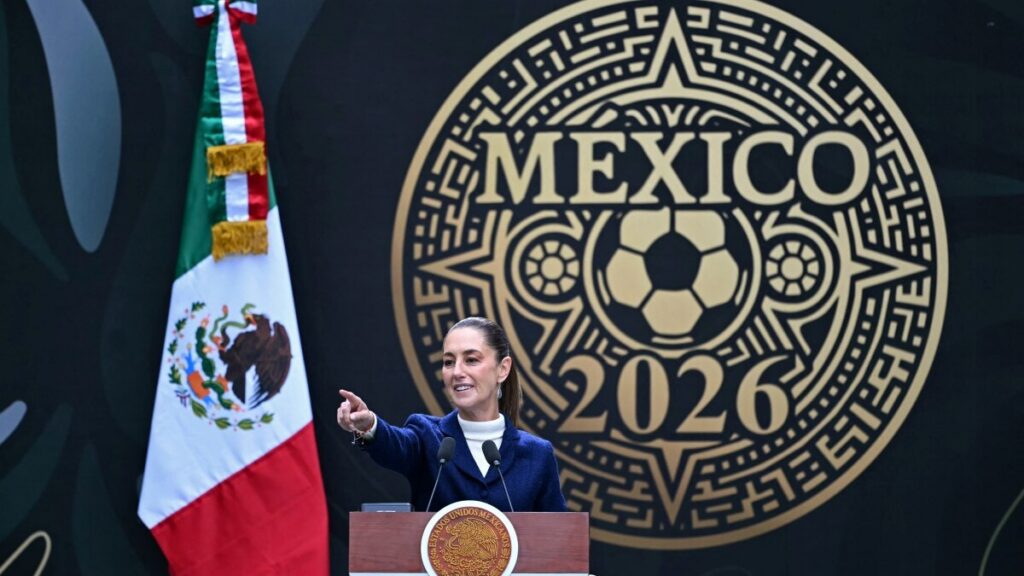 Claudia Sheinbaum encabezó la presentación del Mundial 2026