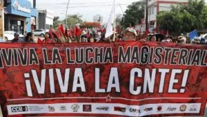 CNTE anuncia nueva movilización para el 25 de noviembre en Oaxaca