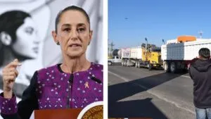 Claudia Sheinbaum niega carpetas de investigación contra participantes del megabloqueo carretero