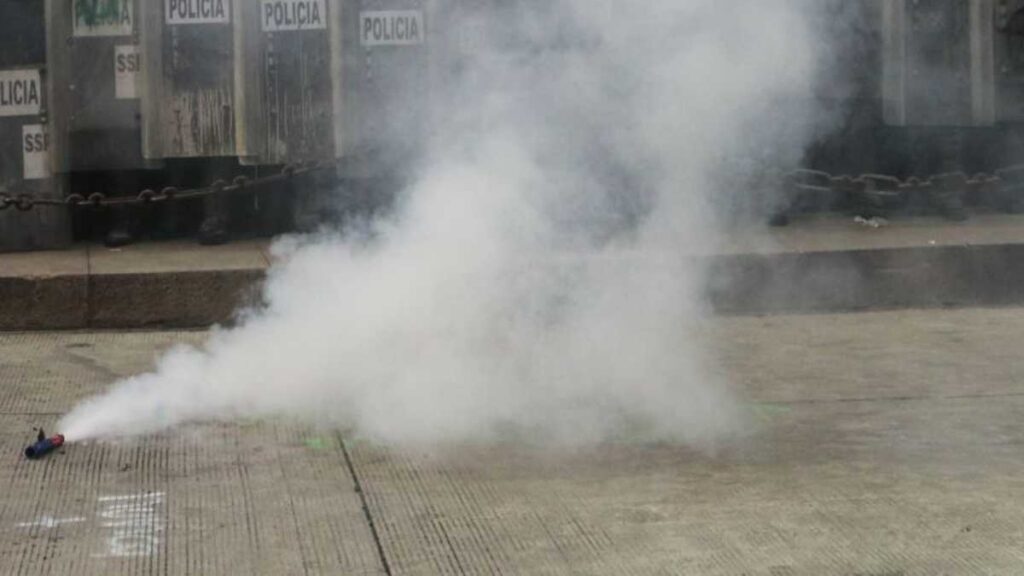 Petardo explotó en PJCDMX en Sullivan