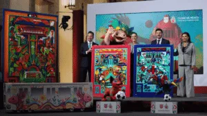 CDMX presenta mascota para el Mundial del 2026, así como actividades, festivales y conciertos junto a Nuevo León y Jalisco