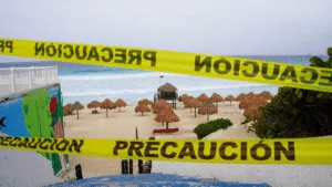 Retiran 6 letreros de advertencia en Tamaulipas; desconocen procedencia