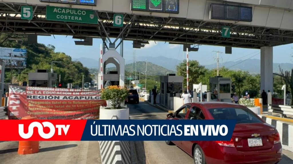 Maestros levantan plumas de Autopista del Sol.