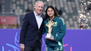 Valentina Murrieta hace historia en el Mundial sub 17 femenil
