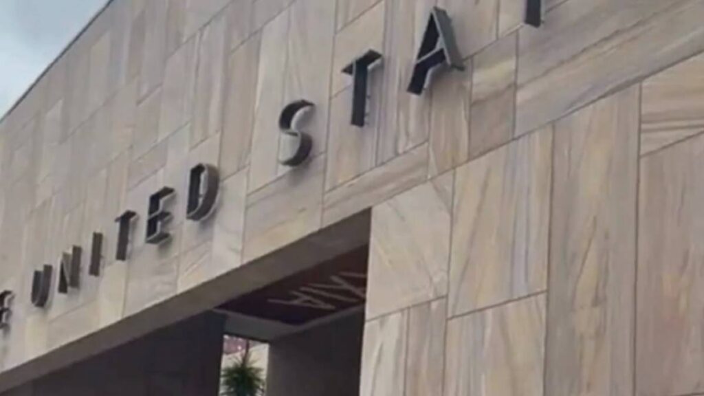 Embajada de EE. UU. estrena instalaciones. Foto: @USEmbassyMEX