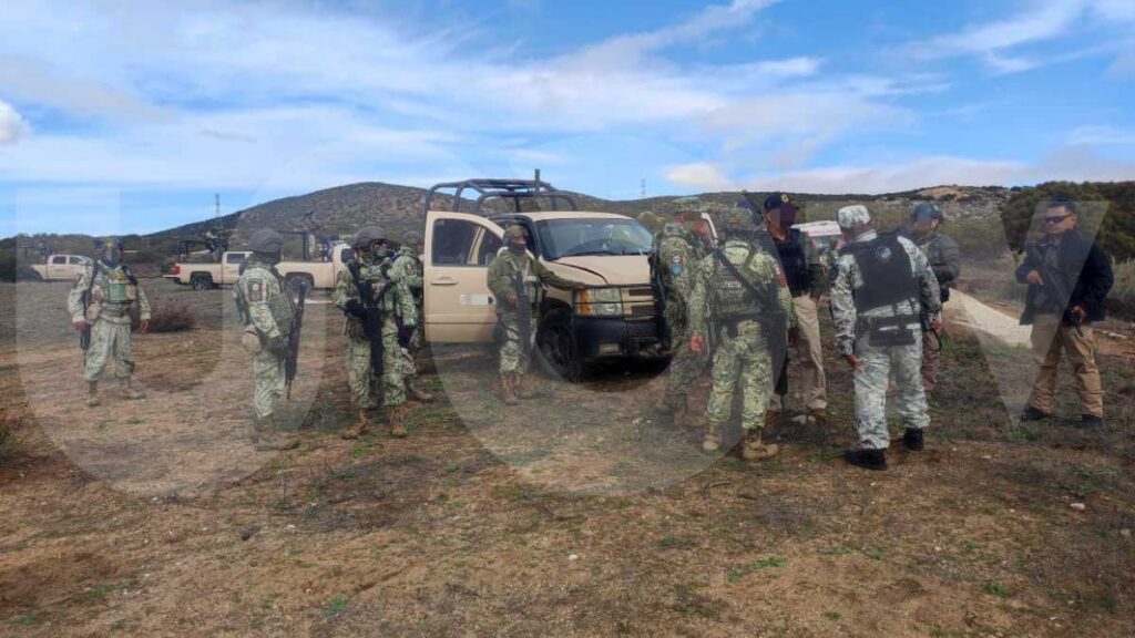 Enfrentamiento en El Hongo, Baja California