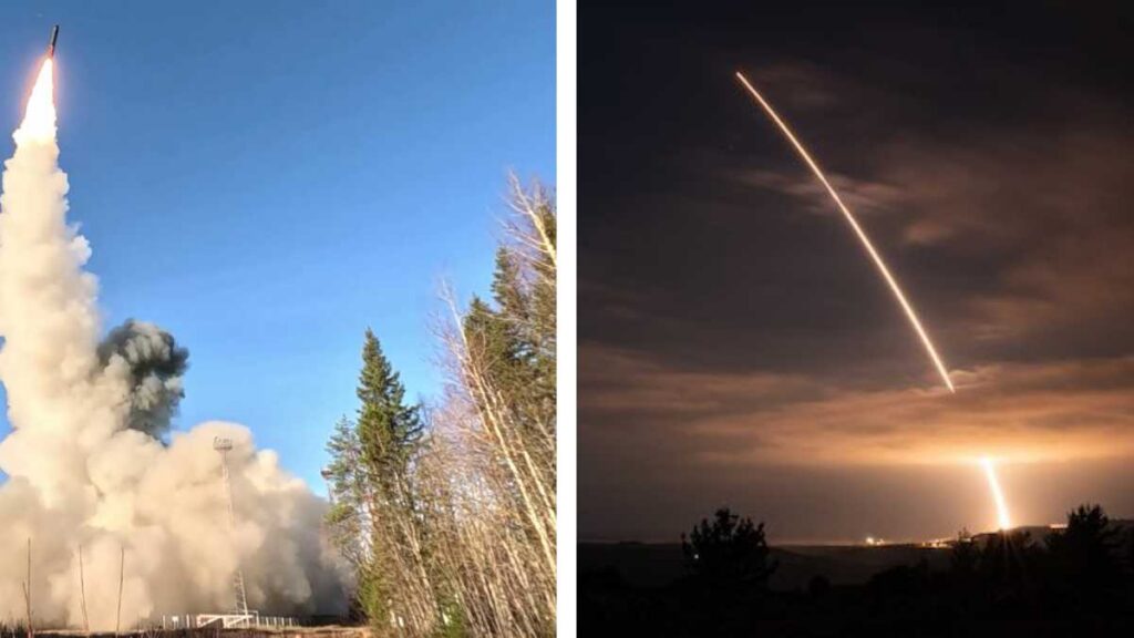 Estados Unidos realiza prueba de misil nuclear