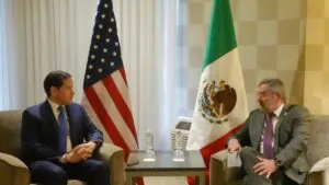 De la Fuente y Rubio revisan avances del acuerdo entre México y EE.UU.