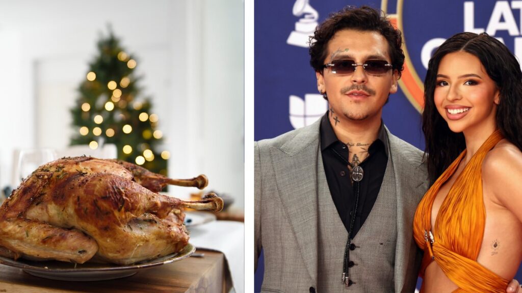Famosos que celebraron el Día de Acción de Gracias; ¡hasta Ángela Aguilar y Christian Nodal!