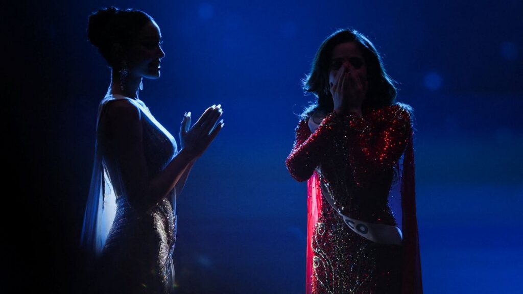 Fátima Bosch en Miss Universo 2025.