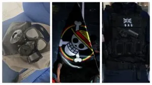 “No será pacífica”: con máscaras de gas y banderas, jóvenes se preparan para marcha de la Generación Z