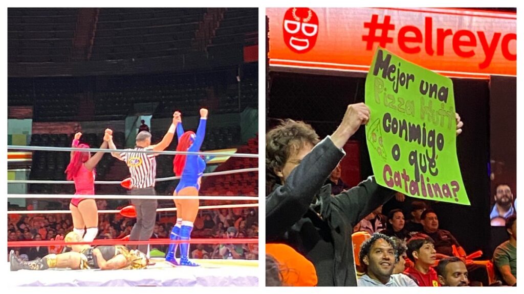 fan se le declara a catalina