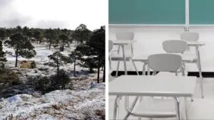 Suspenden clases por entrada del frente frío 13 en Puebla, Hidalgo y Veracruz