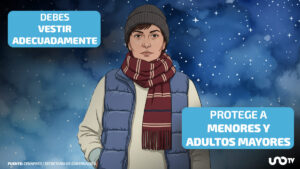 ¿Bajó la temperatura? Consejos para abrigarte y proteger tu salud