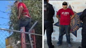 Ladrón queda atrapado en alambre de púas al intentar robar una casa en Guadalupe, Nuevo León