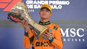 Lando Norris gana el GP de Brasil y se consolida como líder del campeonato de F1