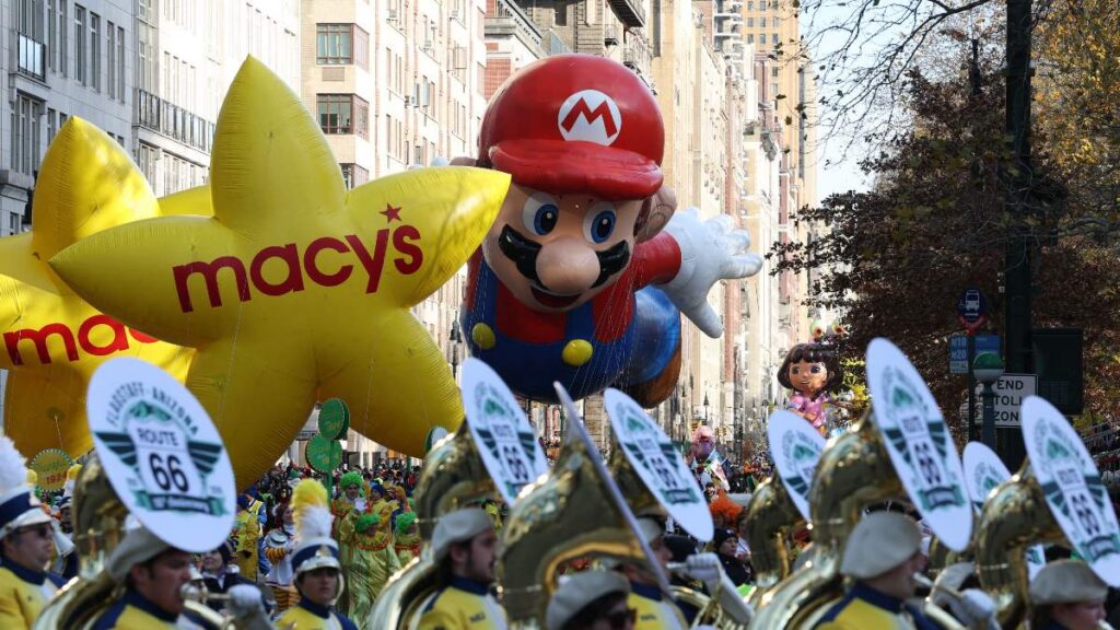 Los globos y carros alegóricos más espectaculares del Desfile de Acción de Gracias de Macy’s 2025, en imágenes